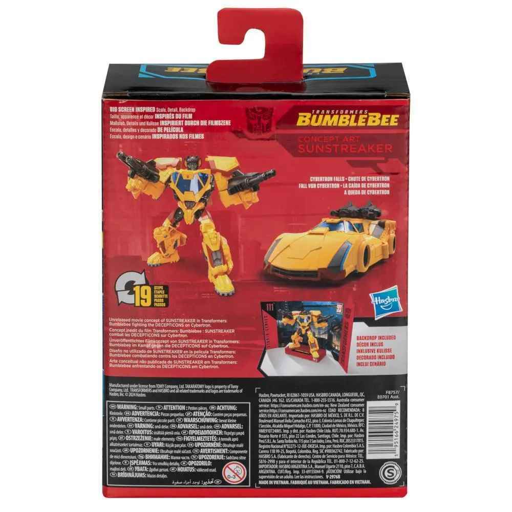 Transformers Studio Series Deluxe 111 Concept Art Sunstreaker Action Figure