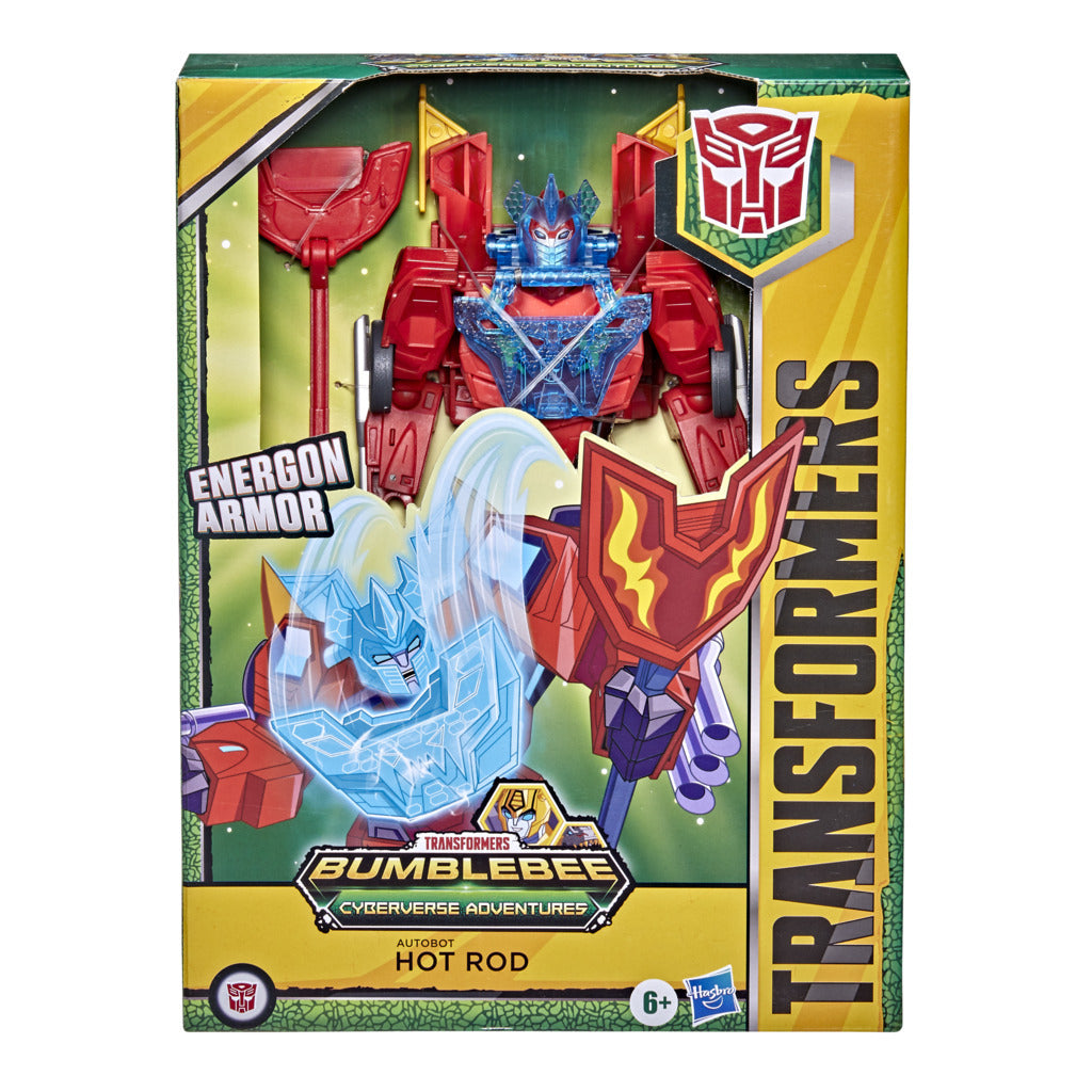 Transformers Cyberverse Dinobots Unite Ultimate Class - Autobot Hot Rod