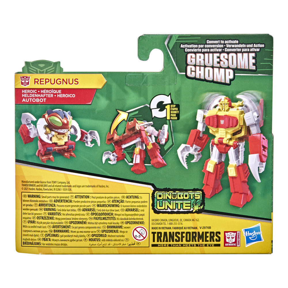 Transformers Cyberverse Adventures 1 Step Changer Repugnus Figure