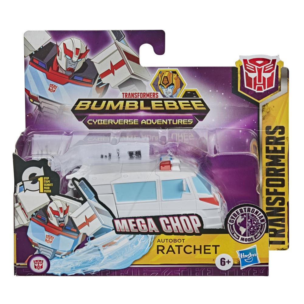 Transformers Cyberverse 1 Step Changer Action Figure - Ratchet