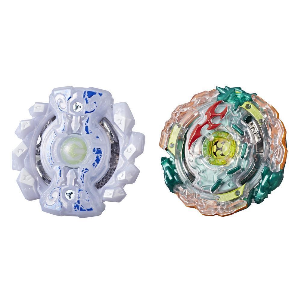 Beyblade Burst Turbo Slingshock Dual Pack Kerbeus K4 Blizzard X Gianon G4