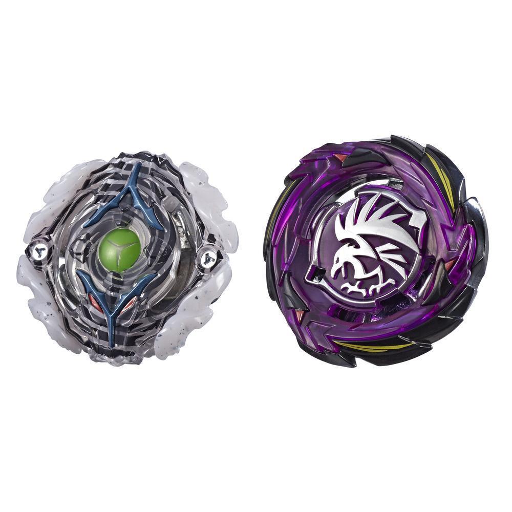 Beyblade Burst Turbo Slingshock Dual Pack Morrigna + Tornado-X Yegdrion