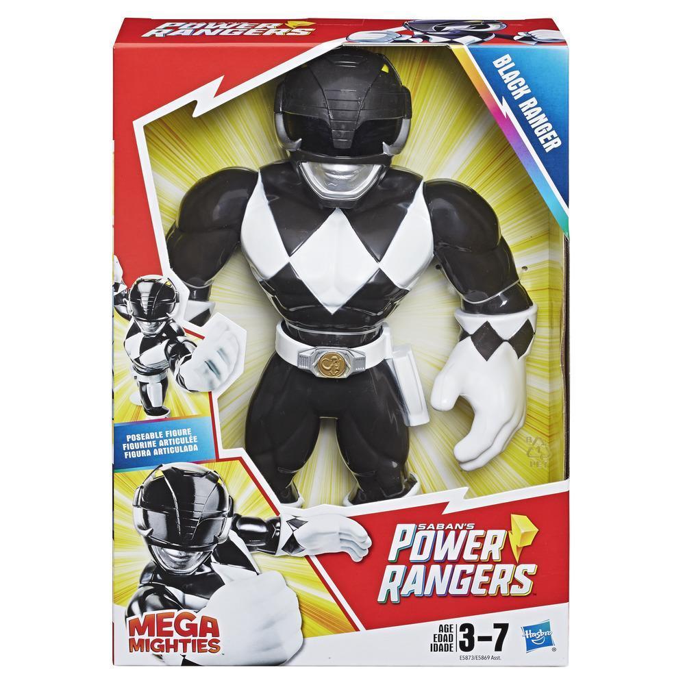 Playskool Heroes Mega Mighties Power Rangers Black Ranger