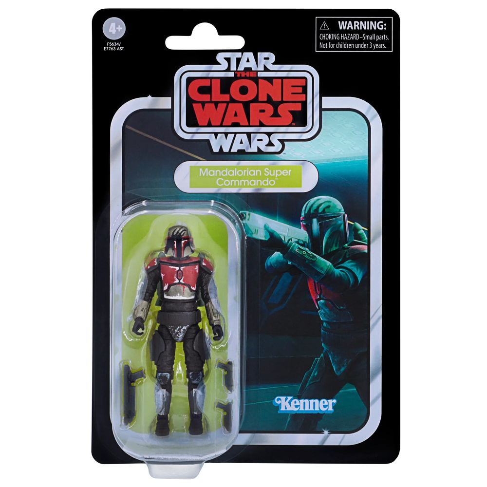 Star Wars The Vintage Collection Mandalorian Super Commando Figure