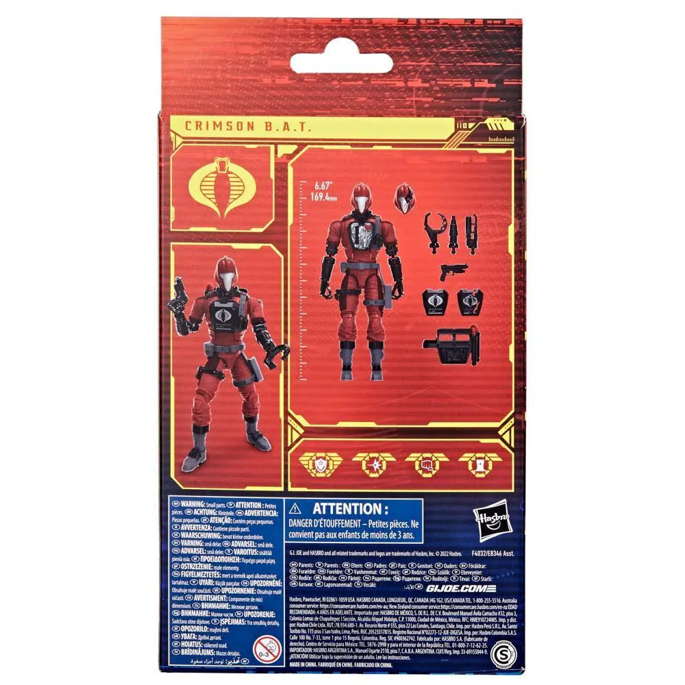 GI Joe Classified Series Crimson B.A.T Figure