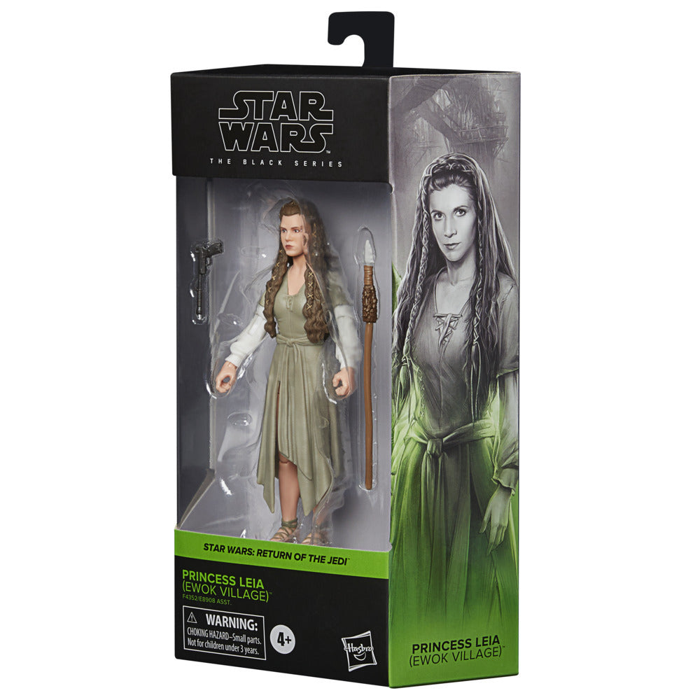 Star Wars The Black Series Princess Leia (Ewok Village) Figure