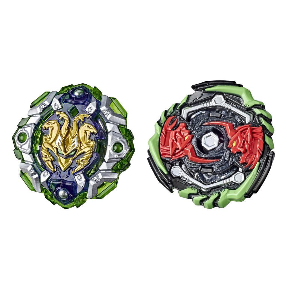 Beyblade Burst Rise Hypersphere Dual Pack - Monster Ogre O5 & Engaard E5