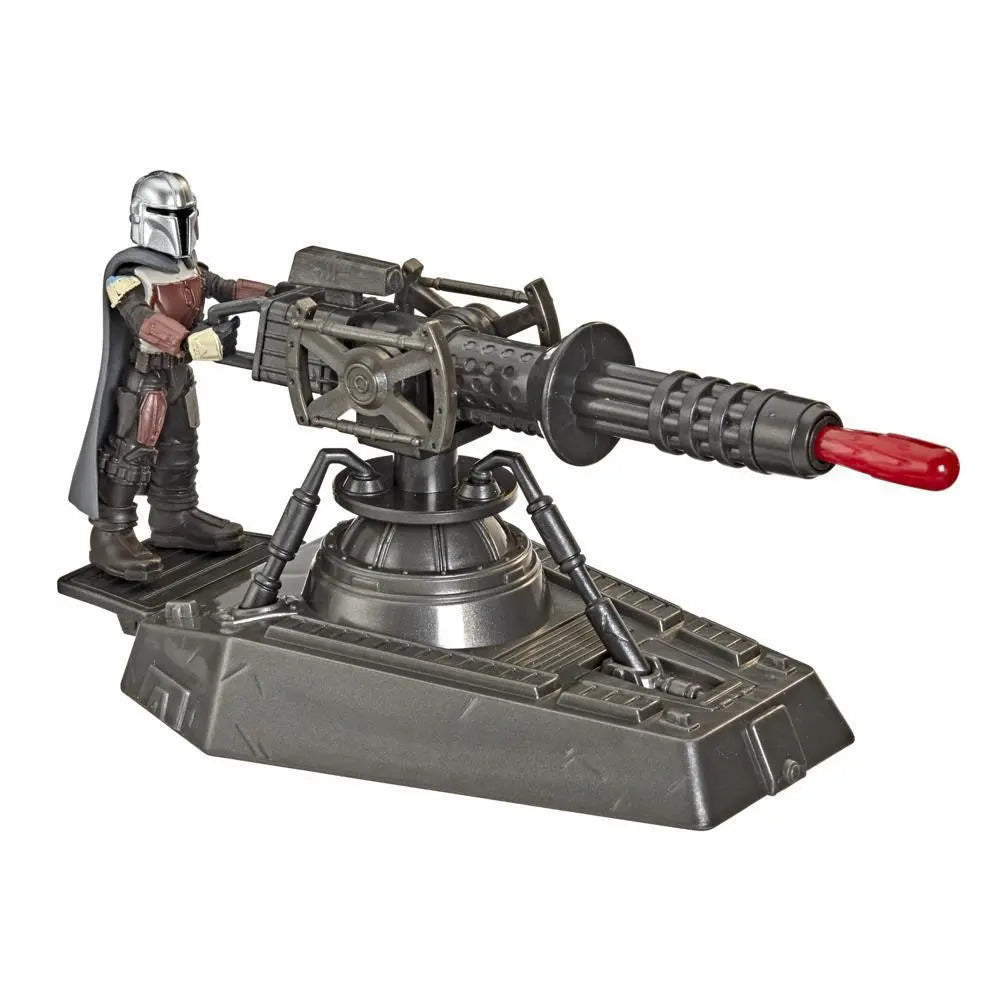 Star Wars Mission Fleet Expedition Class The Mandalorian Hover E-Web Cannon