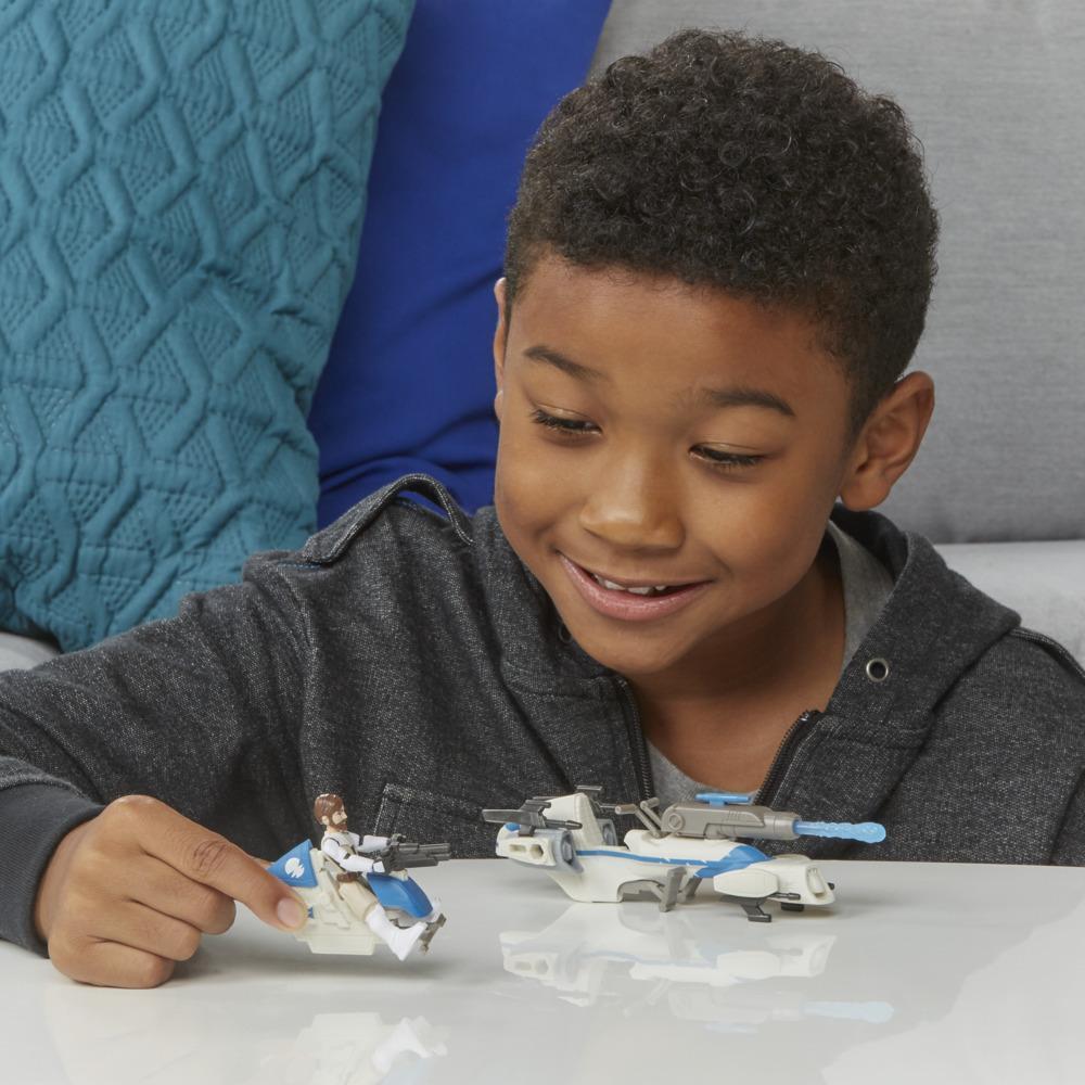 Star Wars Mission Fleet Expedition Class - Obi Wan Kenobi Barc Speeder