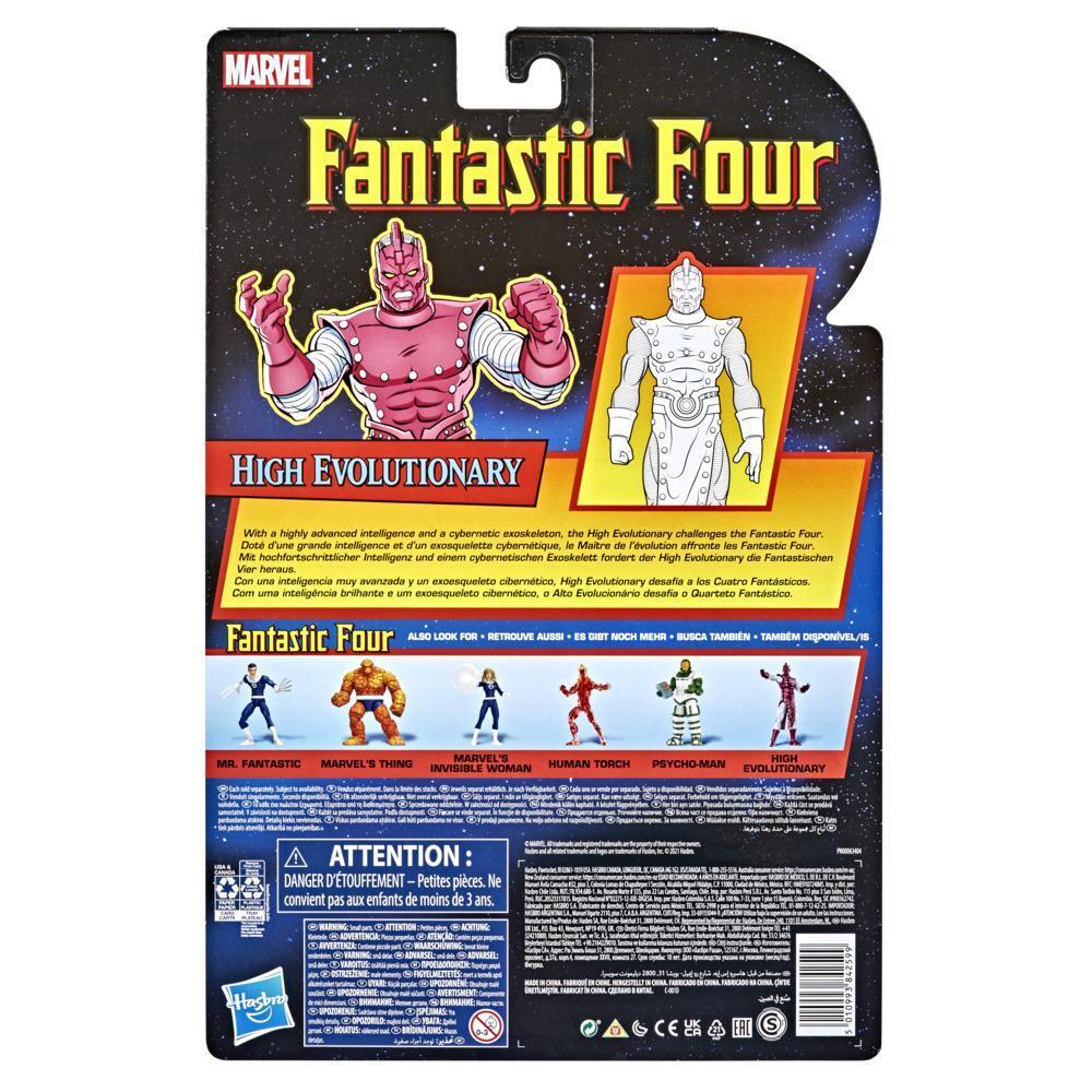 Marvel Legends Series Retro Fantastic Four High Evolutionary Action Figure