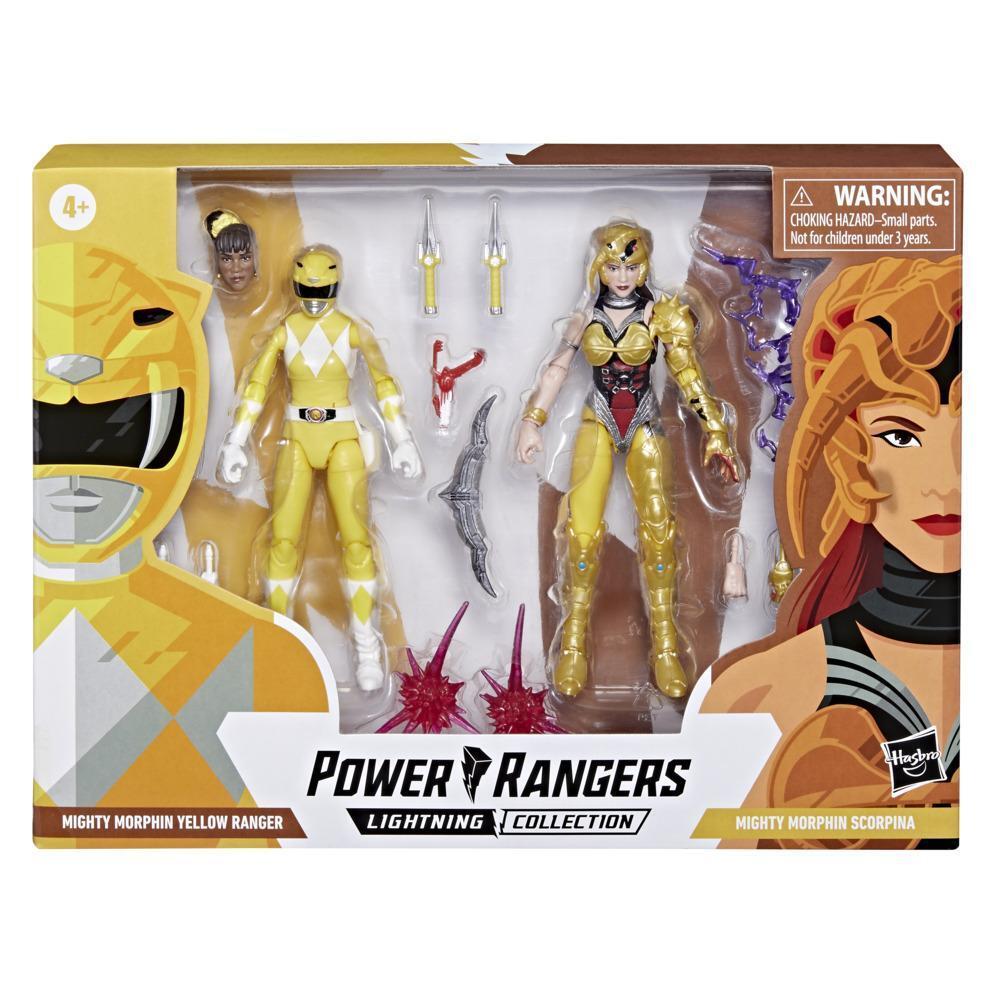 Power Rangers Lightning Collection Action Figure - Yellow Ranger Vs Scorpina