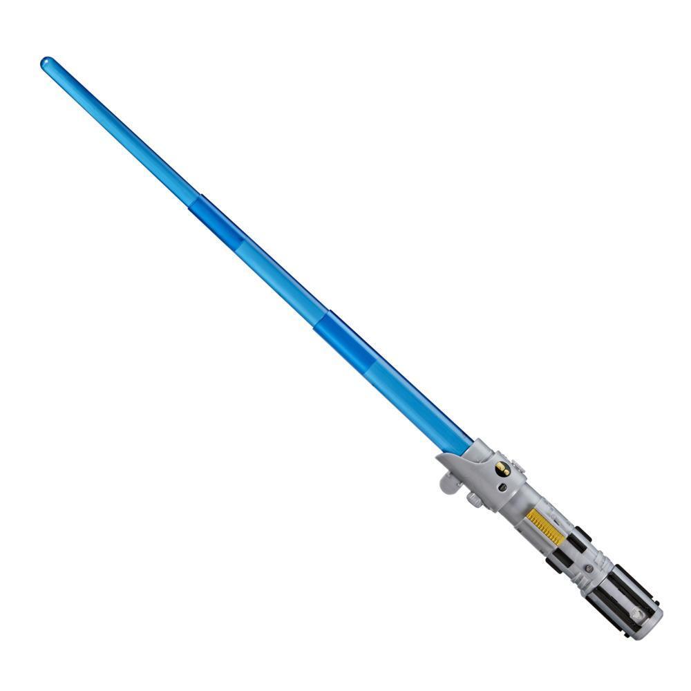 Star Wars Lightsaber Forge Luke Skywalker Electronic Extendable Blue Lightsaber