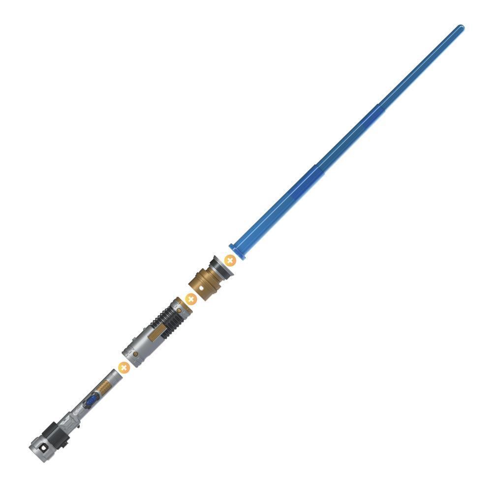 Star Wars Lightsaber Forge Obi-Wan Kenobi Electronic Extendable Blue Lightsaber