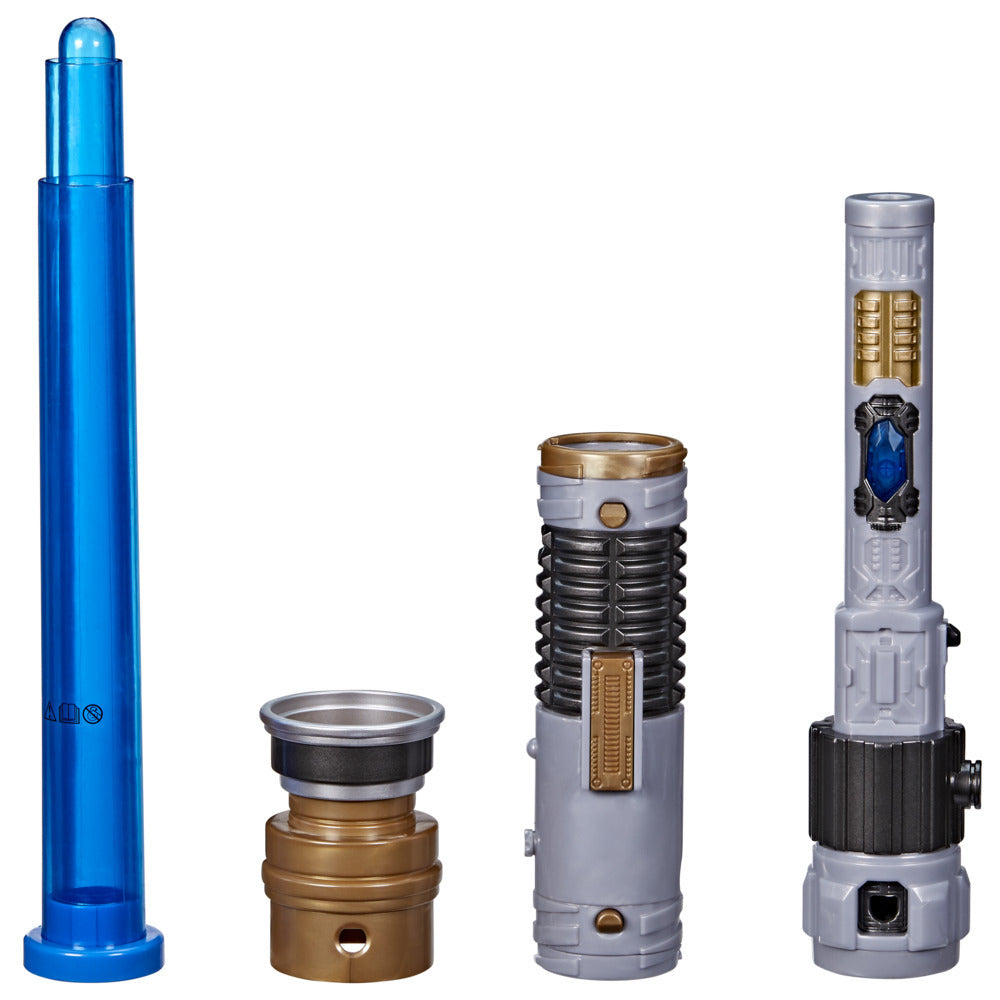 Star Wars Lightsaber Forge Obi-Wan Kenobi Electronic Extendable Blue Lightsaber