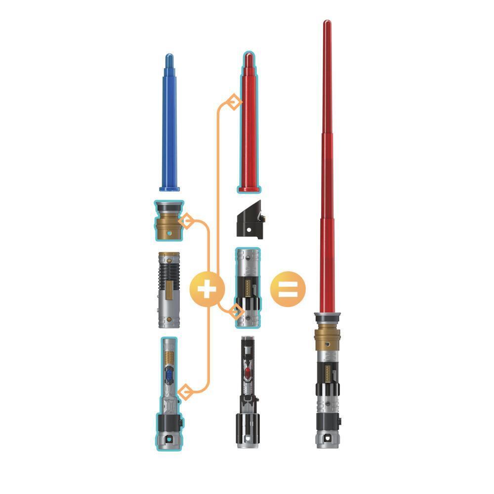 Star Wars Lightsaber Forge Obi-Wan Kenobi Electronic Extendable Blue Lightsaber