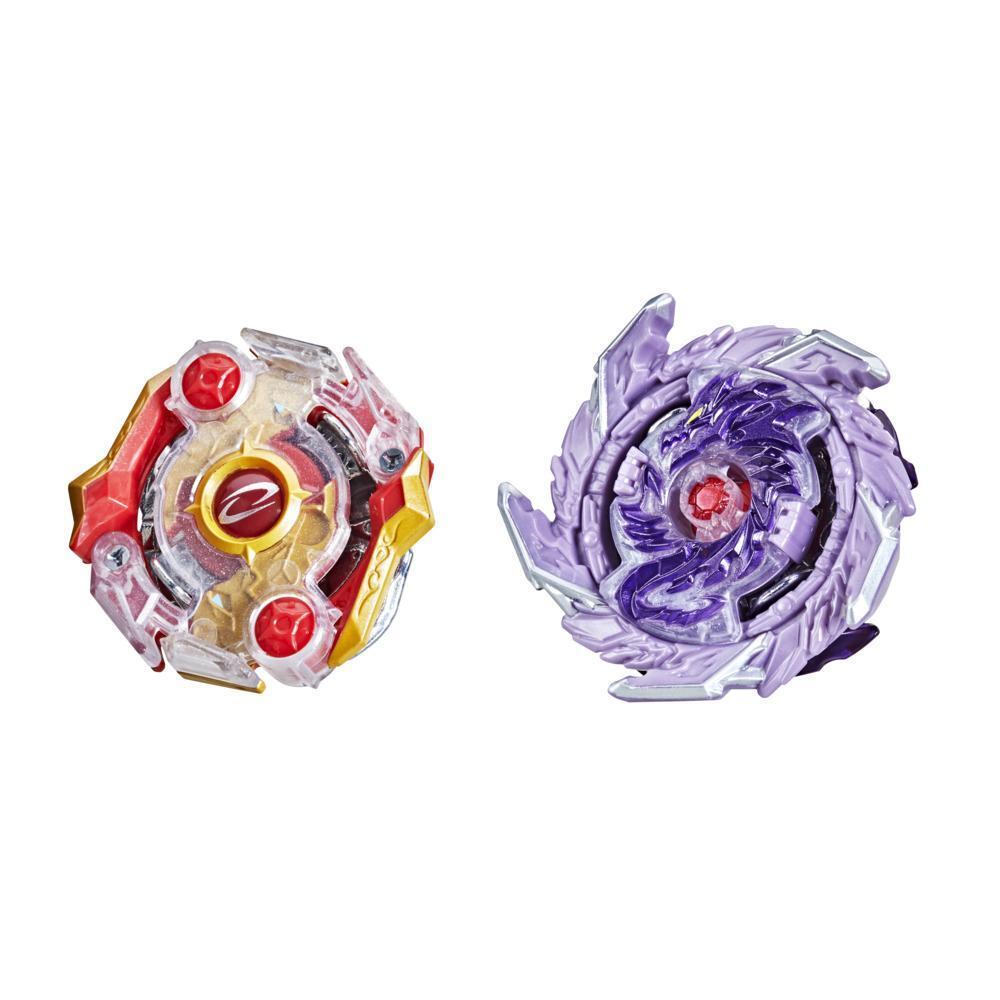 Beyblade Burst Surge Speedstorm Kolossal Fafnir F6 and Odax O6 Dual Pack