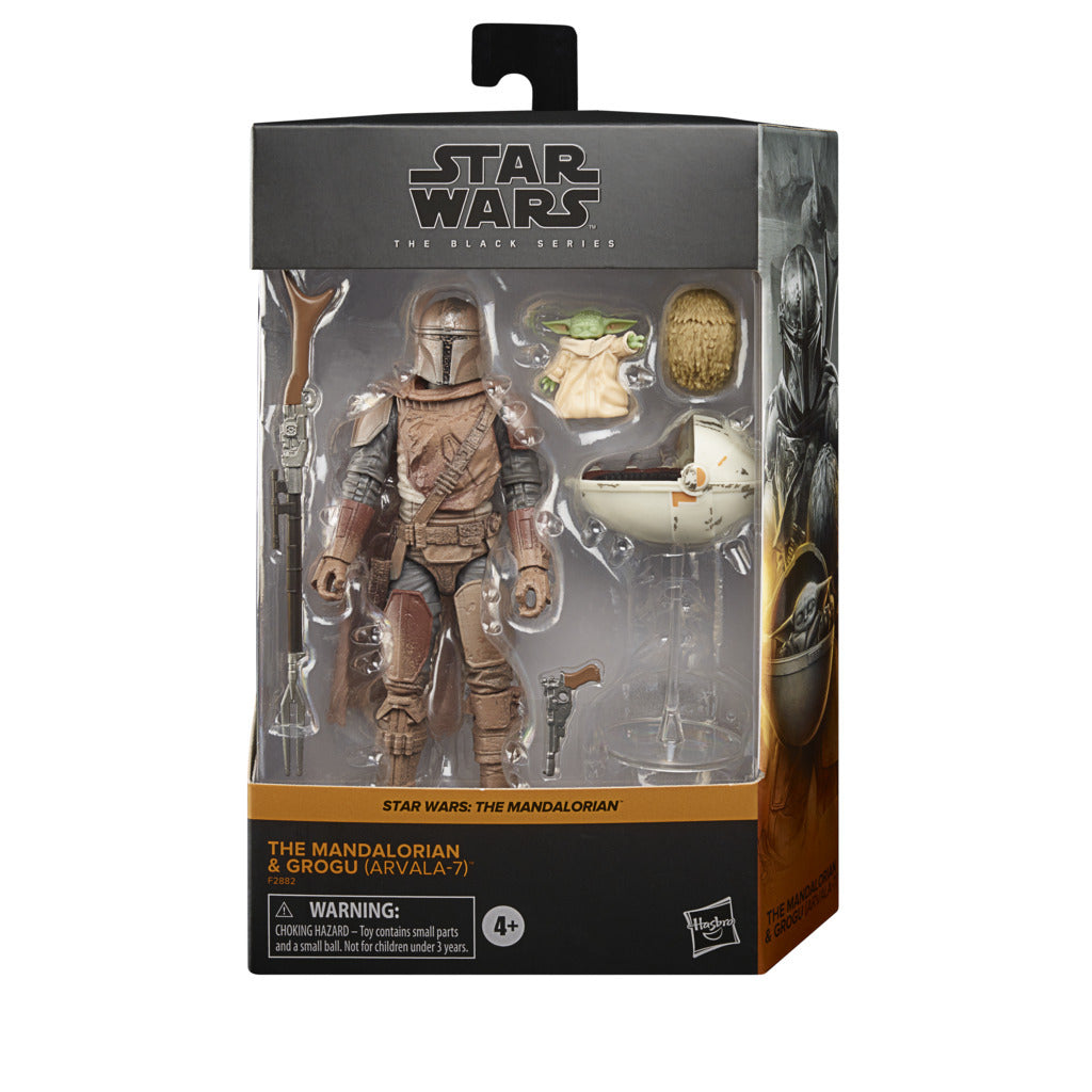 Star Wars The Black Series - The Mandalorian & Grogu (Arvala-7)