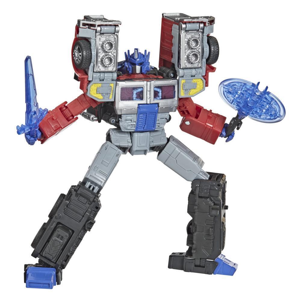 Transformers Generations Legacy Series Leader Class - Laser Optimus Prime