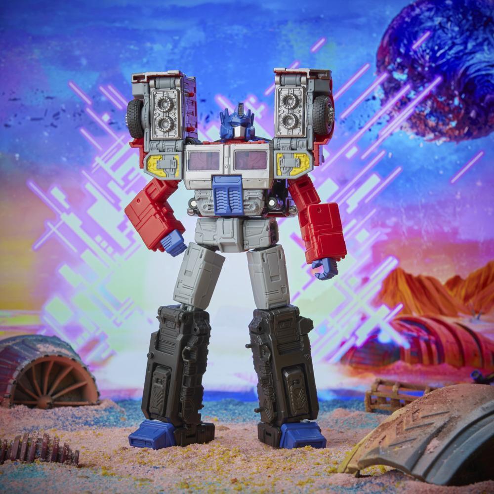 Transformers Generations Legacy Series Leader Class - Laser Optimus Prime