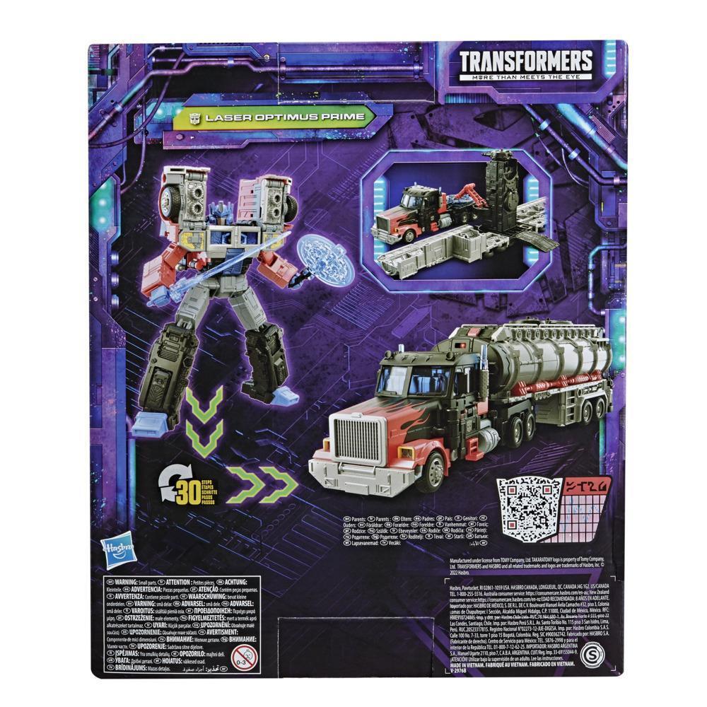 Transformers Generations Legacy Series Leader Class - Laser Optimus Prime