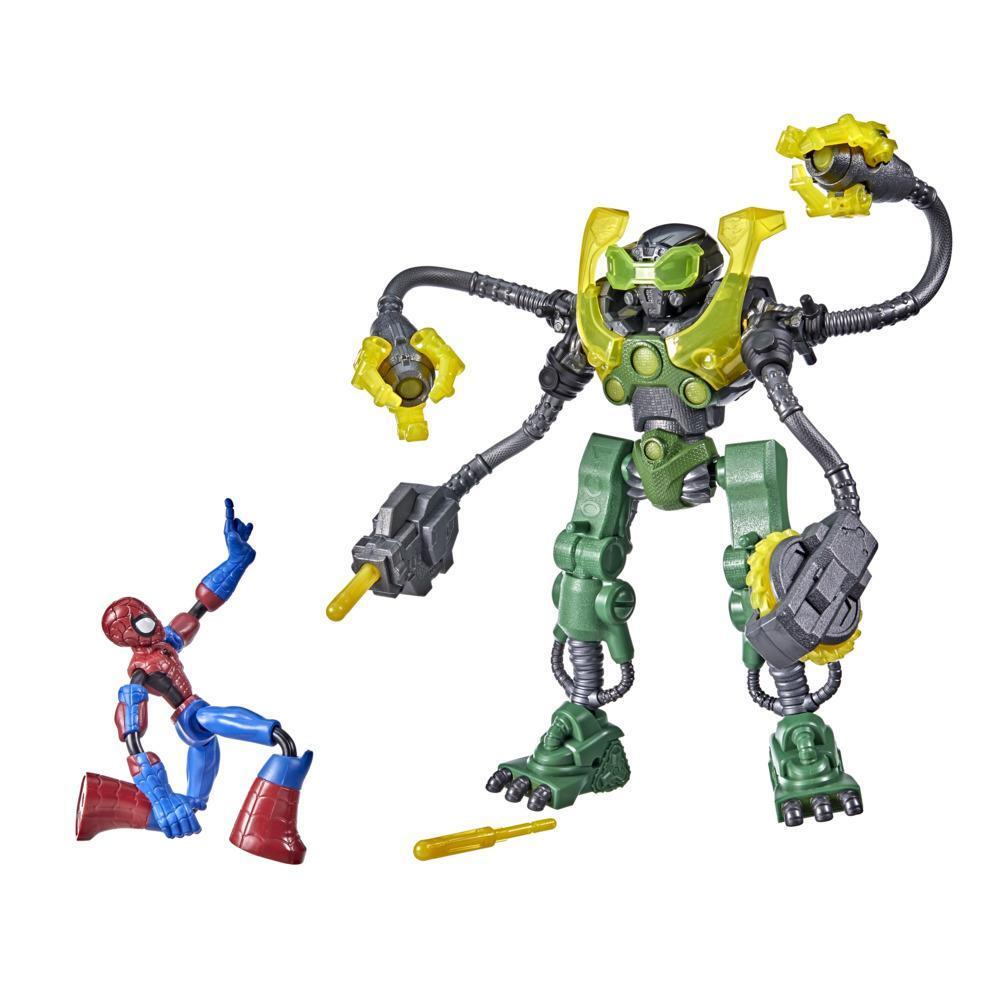 Marvel Spider Man Bend And Flex - Spider Man Vs Ock Bot