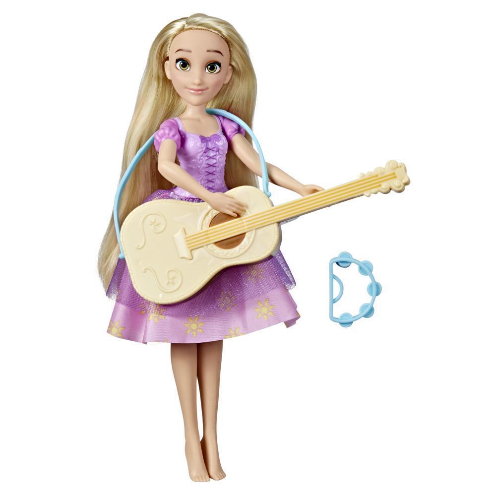 Princess Everyday Adventures Rockin' Rapunzel Fashion Doll & Color-Change Guitar