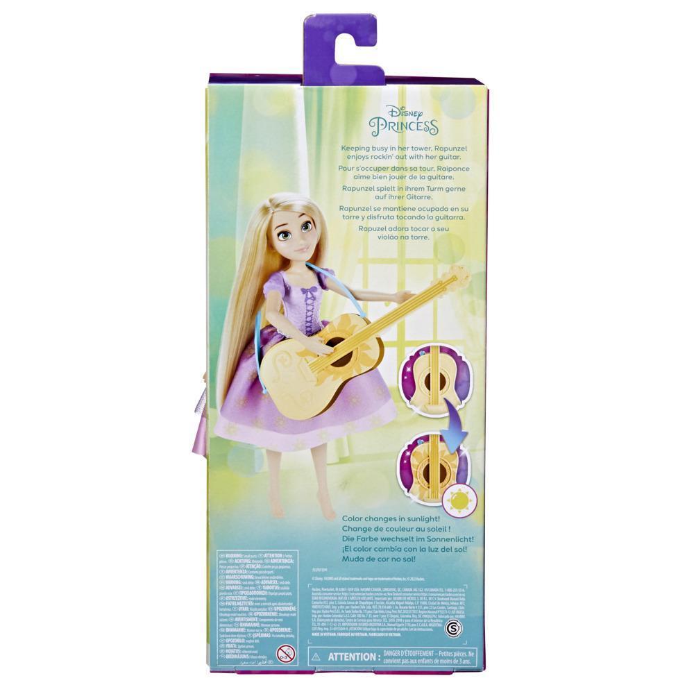 Princess Everyday Adventures Rockin' Rapunzel Fashion Doll & Color-Change Guitar