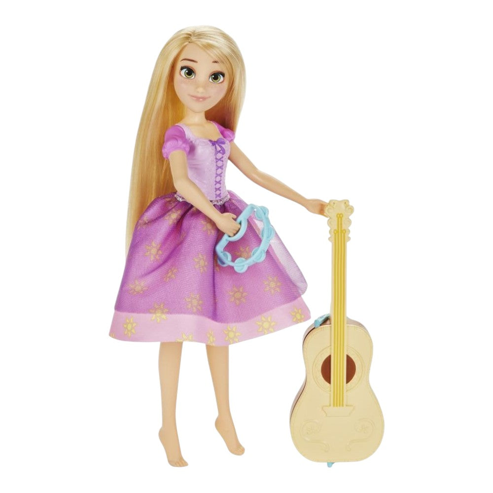 Princess Everyday Adventures Rockin' Rapunzel Fashion Doll & Color-Change Guitar