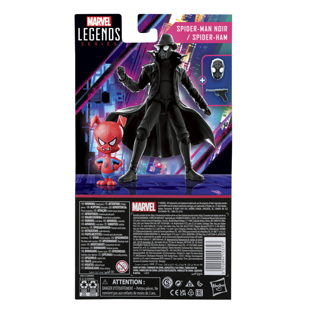 Marvel Legends Series 60th Anniversary - Spider Man Noir & Spider Ham
