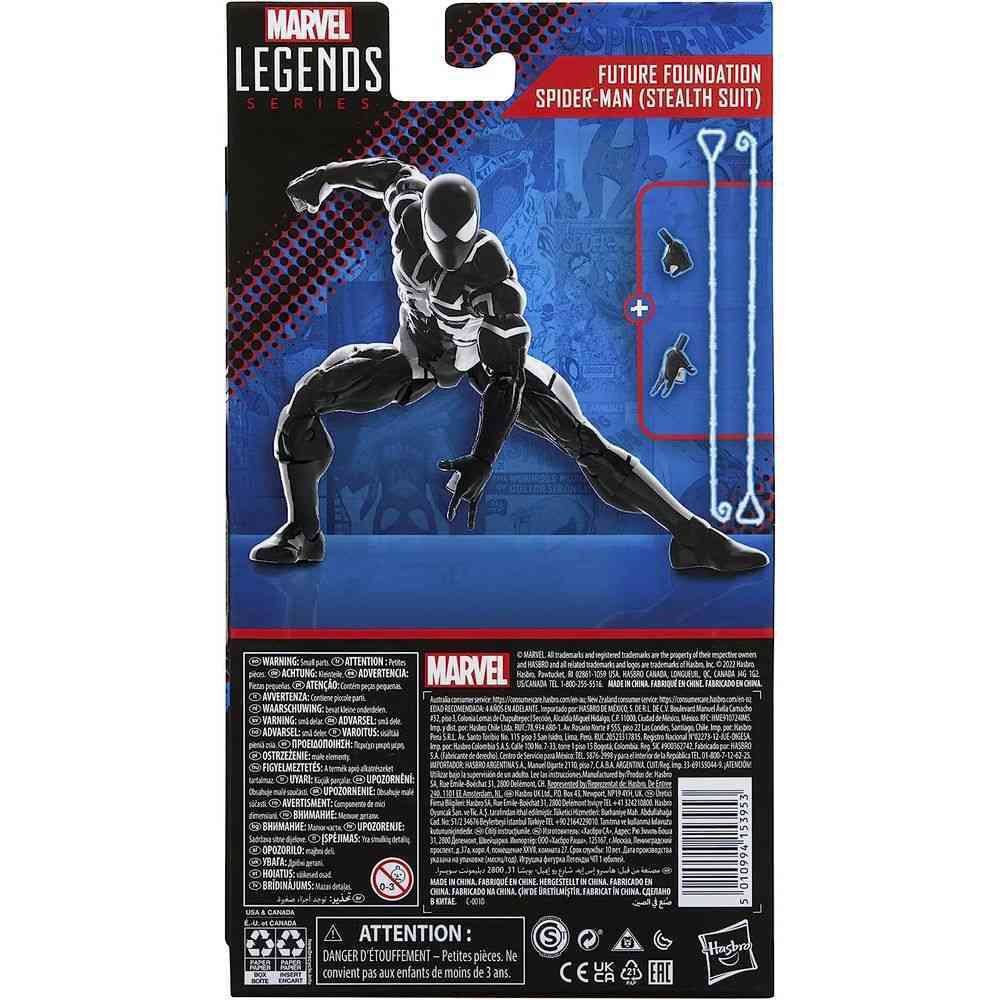 Marvel Legends Series  - Future Foundation Spider Man (Stealth Suit)
