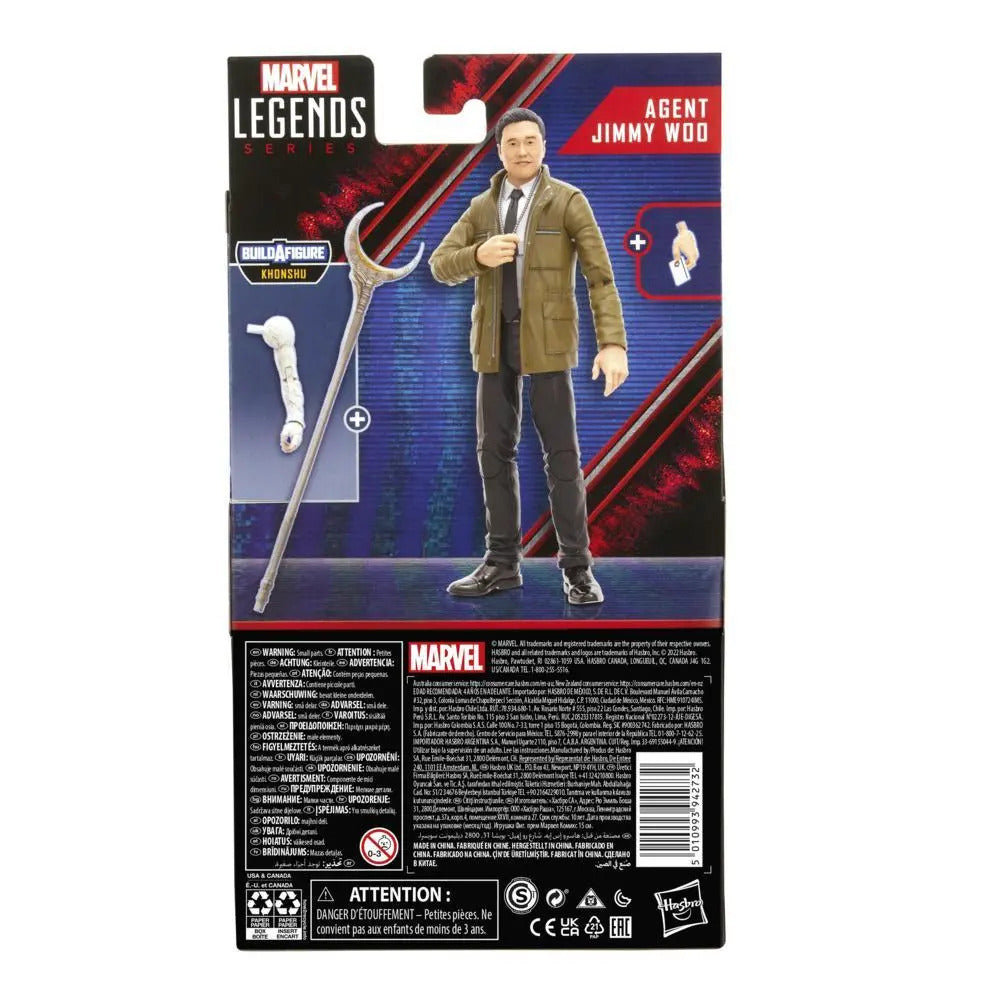 Marvel Legends Series MCU Wandavision Agent Jimmy Woo Action Figure