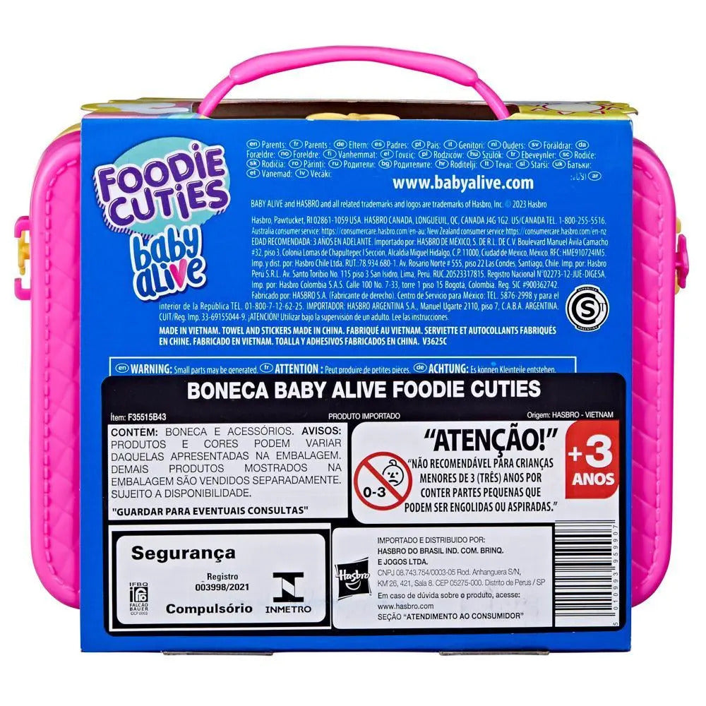 Baby Alive Foodie Cuties Lunchbox Randomly Selected