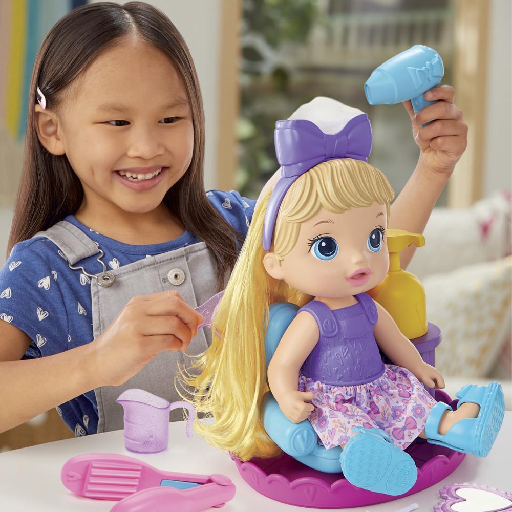 Baby Alive Sudsy Styling Doll Blonde Hair