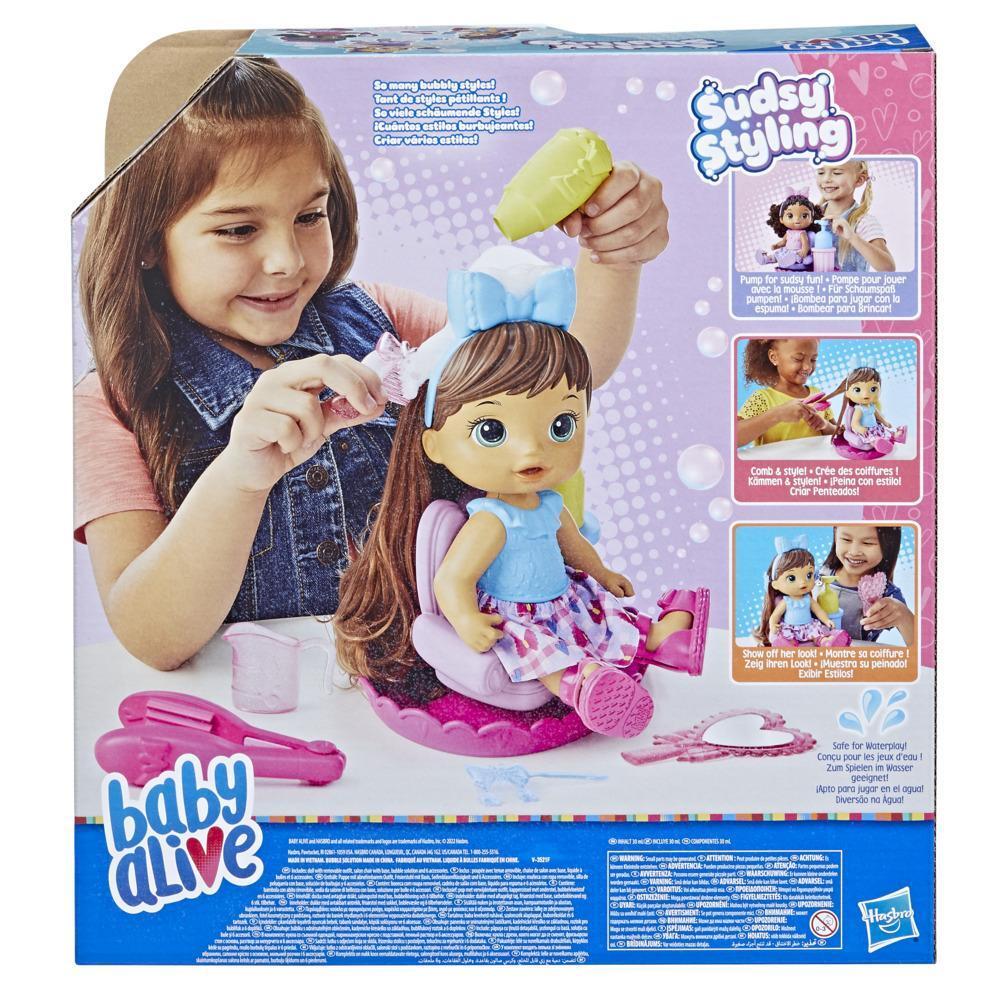 Baby Alive  - Sudsy Styling (Brown Hair)