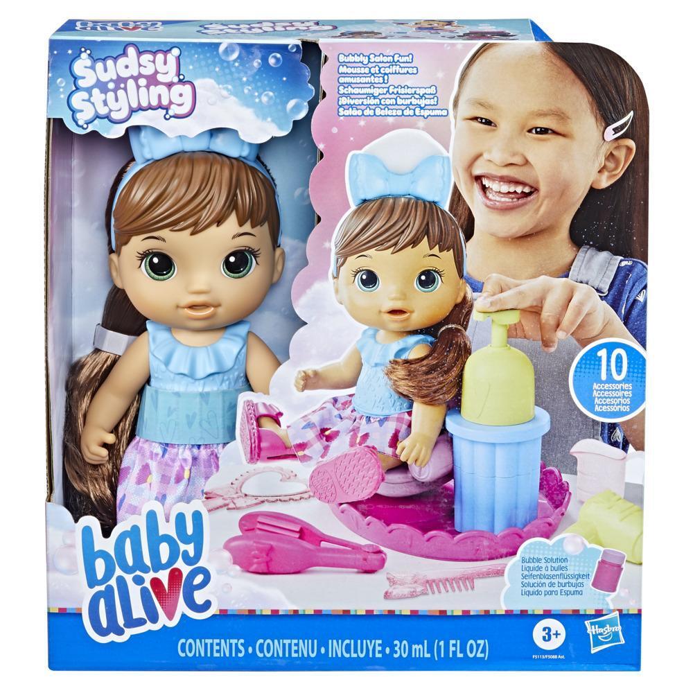 Baby Alive  - Sudsy Styling (Brown Hair)