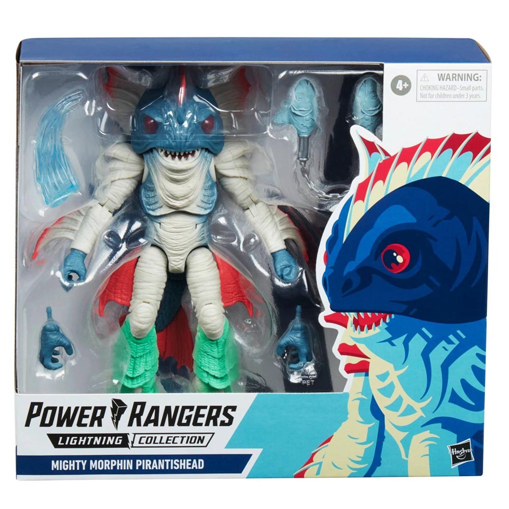 Power Rangers Lightning Collection - Mighty Morphin Pirantishead