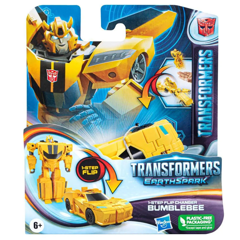 Transformers EarthSpark 1 Step Flip Changer - Bumblebee