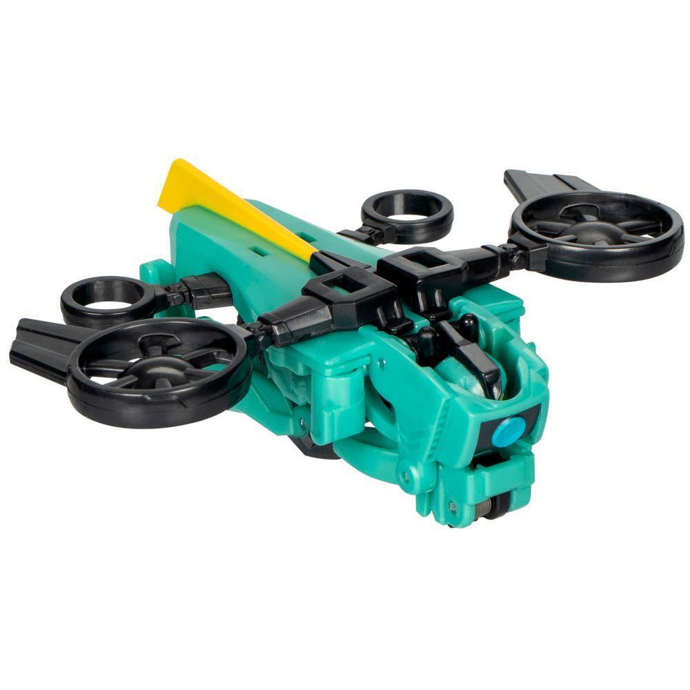 Transformers EarthSpark 1 Step Flip Changer - Chaos Terran Spitfire