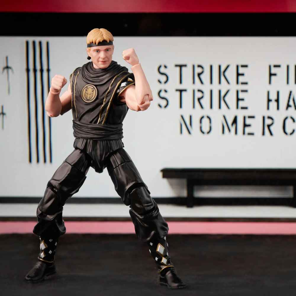 Power Rangers x Cobra Kai Lightning Collection - Morphed Johnny Lawrence Black Boar Ranger