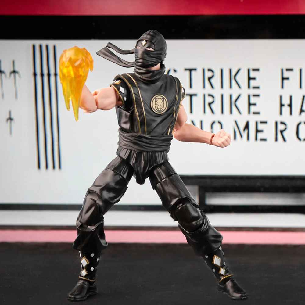 Power Rangers x Cobra Kai Lightning Collection - Morphed Johnny Lawrence Black Boar Ranger