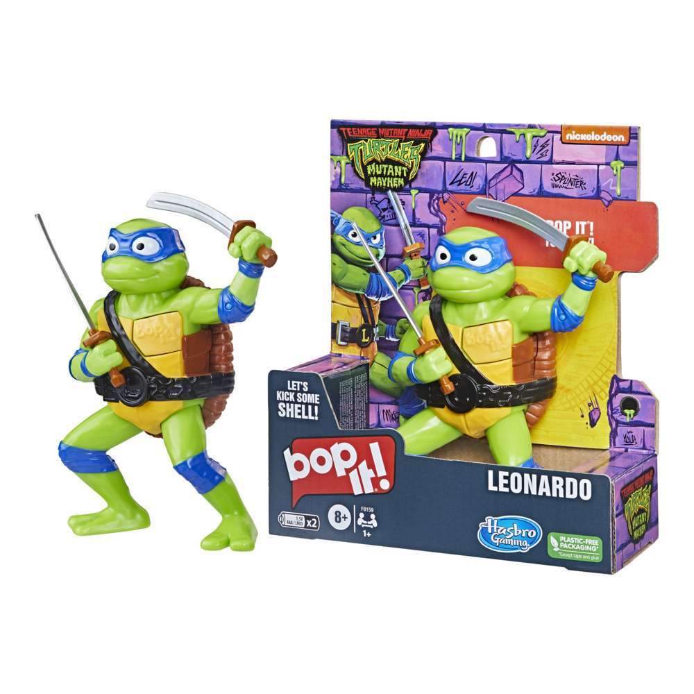 Bop It! Teenage Mutant Ninja Turtles Leonardo Game