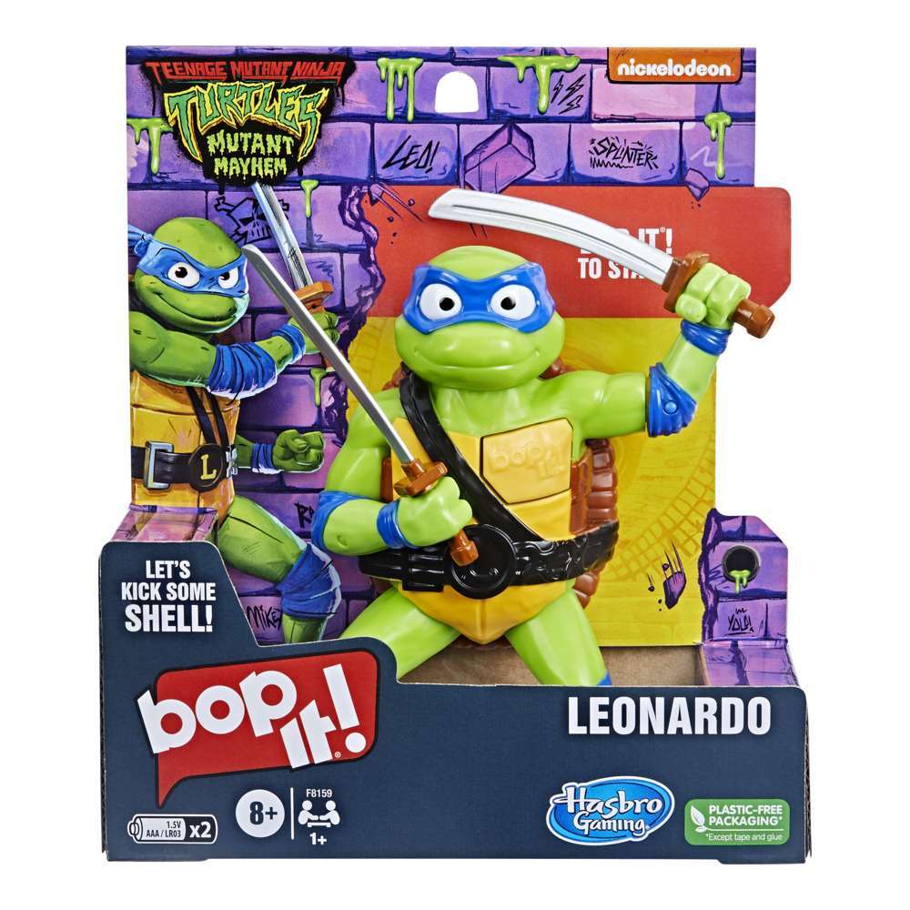 Bop It! Teenage Mutant Ninja Turtles Leonardo Game