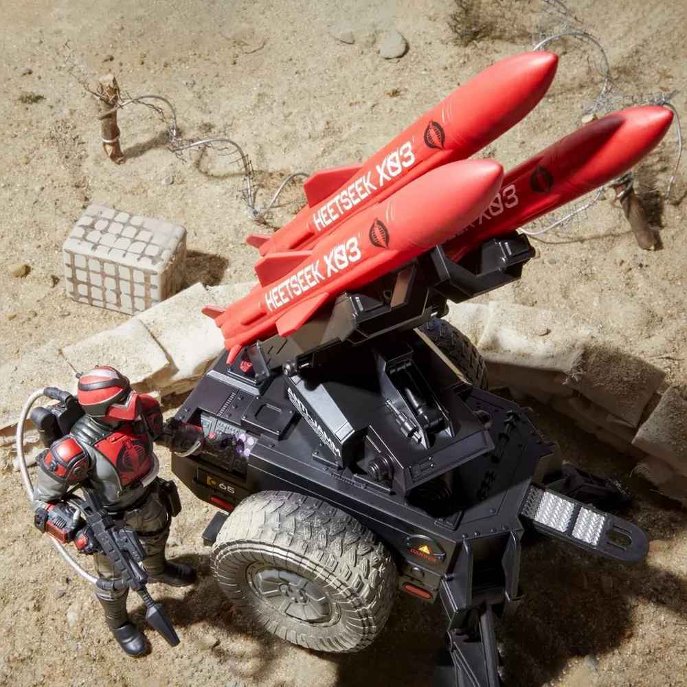 G.I. Joe GI Classified Series 111 Cobra H.I.S.S. Techno-Viper & H.M.S. Action Figure