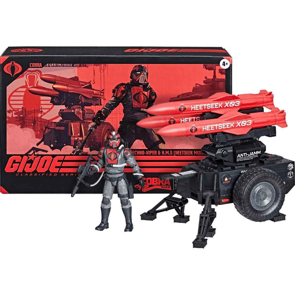 GI Joe Classified Series - Cobra HISS Techno-Viper & H.M.S. (HEETSEEK MISSILE SYSTEM)