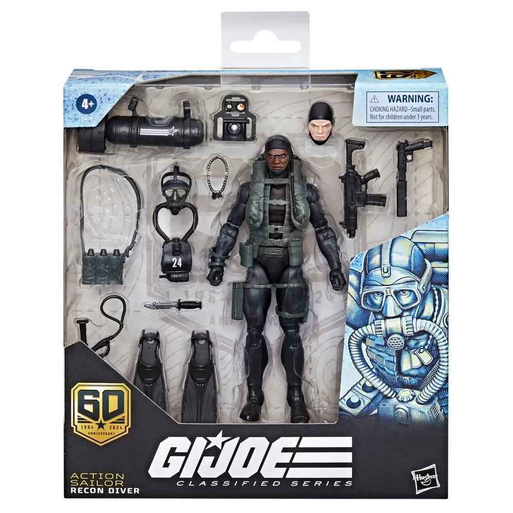 GI Joe Classified Series 60th Anniversary Action Sailor Recon Diver