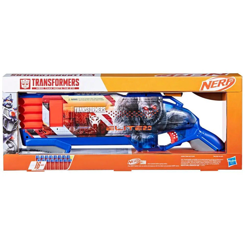 Nerf Transformers Dart Blaster - Optimus Primal