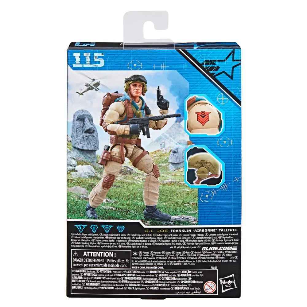 GI Joe Franklin "Airborne" Talltree Classified Series Action Figure