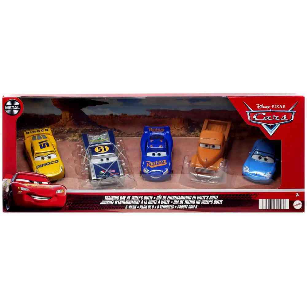 Disney Pixar Cars Traveling Team 1:55 - Training Day at WIllys Butte 5-Pack