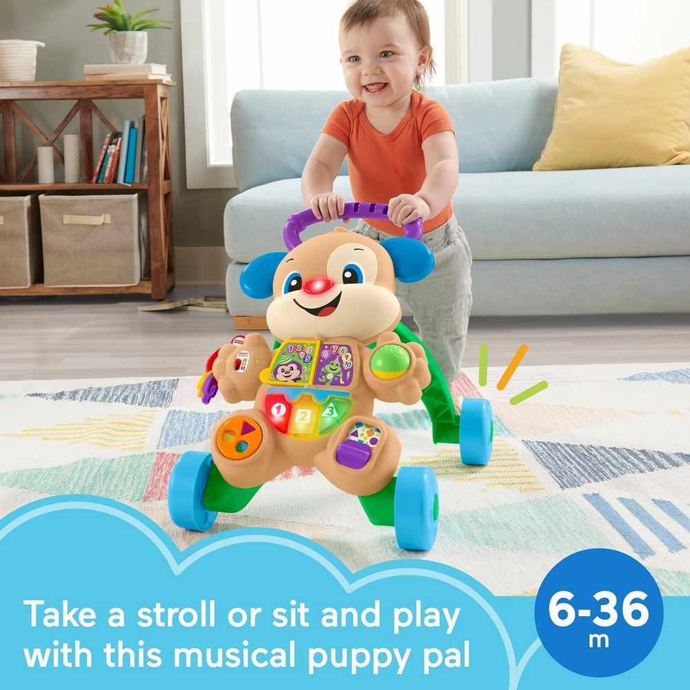 Fisher Price Laugh & Learn - Learn With Puppy Walker