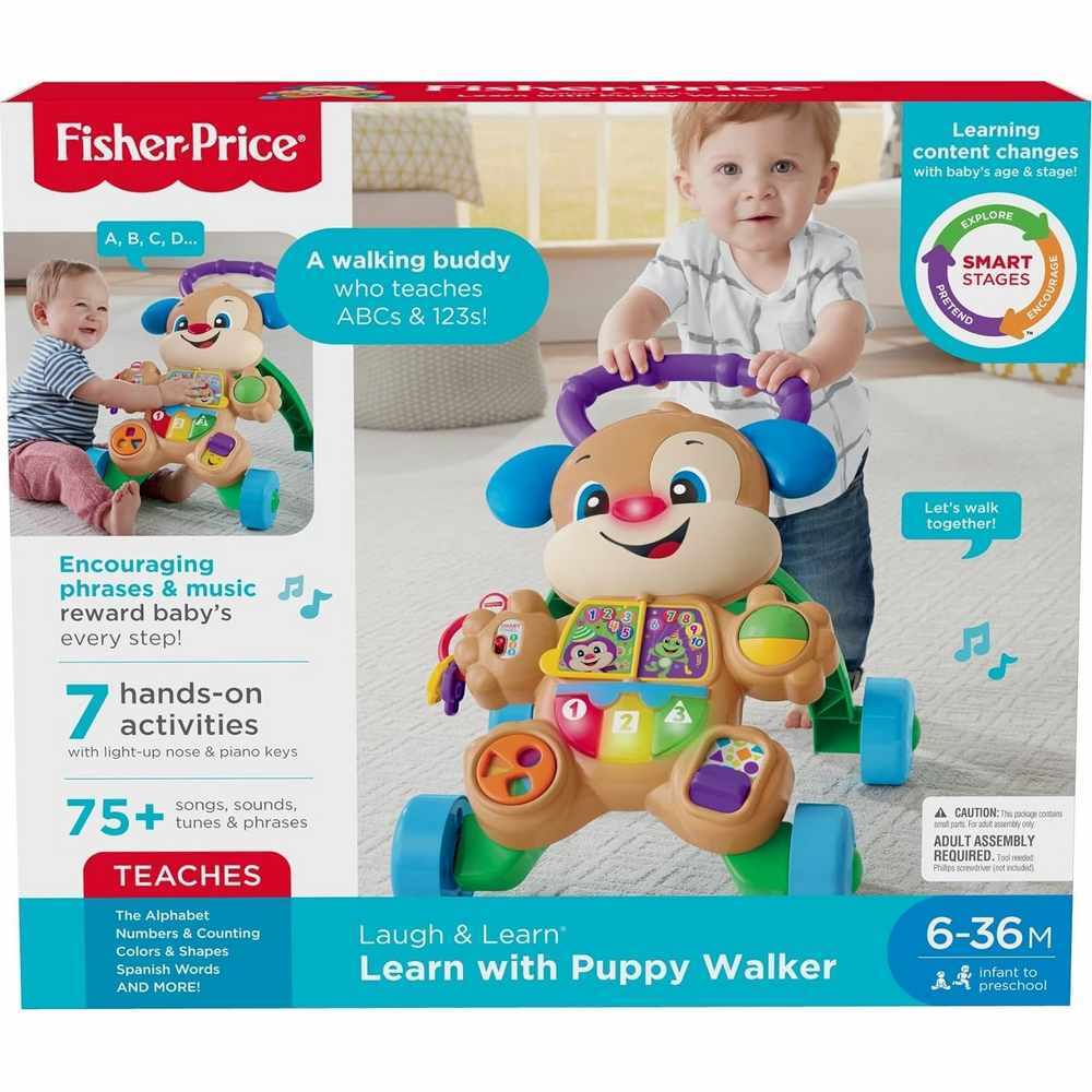 Fisher Price Laugh & Learn - Learn With Puppy Walker
